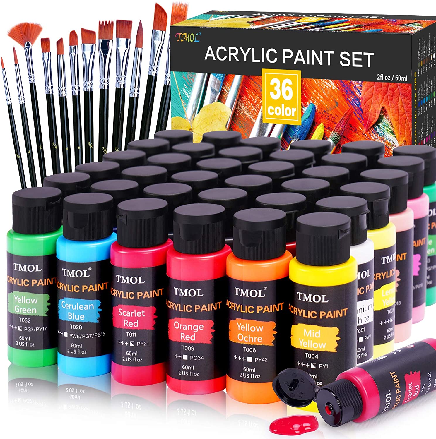 acrylic paint set