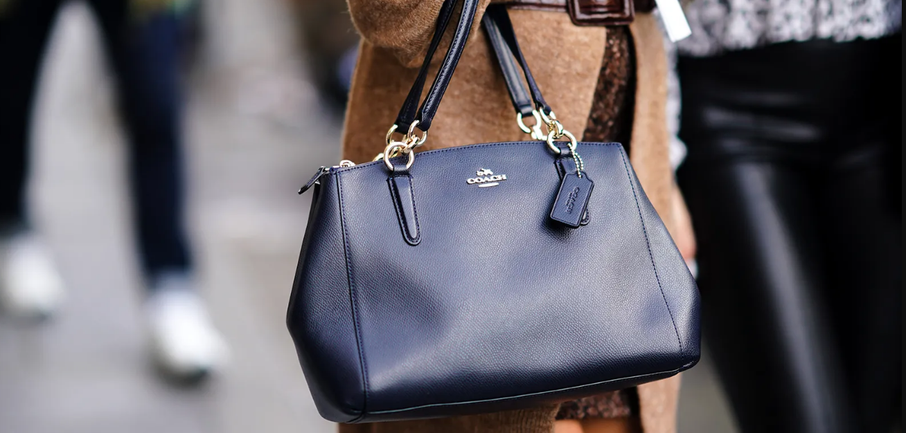 buying a black leather bag